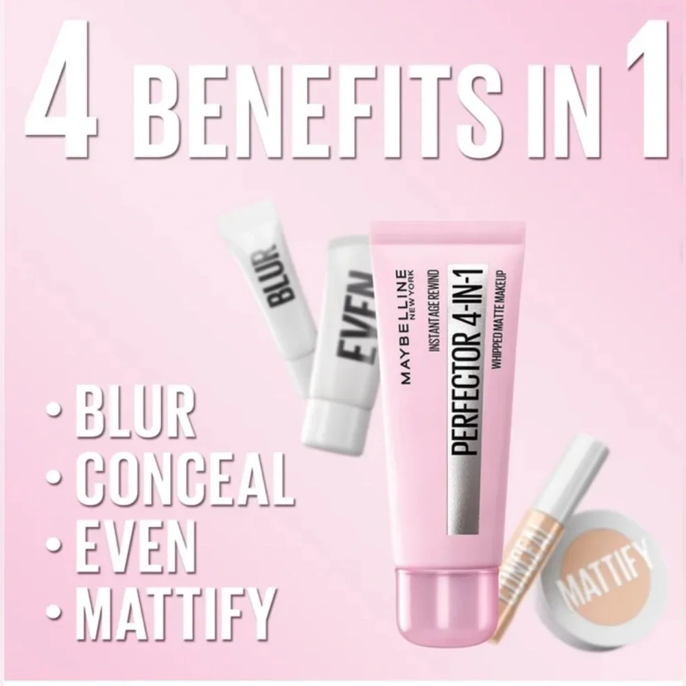 💃 Maybelline Instant Age Rewind Perfector 4-In-1 Makeup - NIB